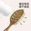 Pente Fasola para Volumizar Raízes do Cabelo, Pente Grande Massageador Feminino de Arco para Cabelo Liso, Pente de Dentes Finos Anti-Estático