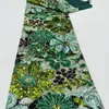 En stock: Tela bordada con grandes motivos florales, malla de lentejuelas y bordado de cuentas en contraste, adecuada para vestidos de noche, vestidos y trajes de escenario