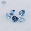 Huagang gema corazón de espinela 106# piedra suelta al por mayor 106 forma de durazno fondo puntiagudo diamante artificial gema joyería