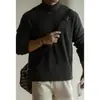 Suéter de Cuello Alto de Algodón tipo Waffle Nube para Hombre, Estilo Old Money Otoño 2026 Suéter de Punto Holgado Transpirable