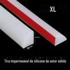 Ventilador Pequeno em Silicone Sólido em Forma de Ventilador Tira Bloqueadora de Água para Bancada de Cozinha Banheiro Tira Bloqueadora de Água Lateral da Parede da Pia Vedação Resistente a Altas Temperaturas