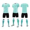 Uniformes de Entrenamiento de Fútbol para Adultos y Niños al por Mayor Extremadamente Rápidos de Manga Corta Transpirables Absorbentes del Sudor Jersey Traje Deportivo de Verano a la Moda