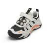 Sapatos Infantis Balabala, Tênis Infantis para Meninos, Malha Respirável para Primavera e Outono, Estilo Pai Moderno e Confortável para Uso ao Ar Livre