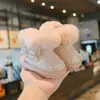 Botas de Nieve para Bebé Niña con Forro Polar, Felpa, Lentejuelas, Botas de Princesa, Nuevo Estilo Otoño/Invierno, Zapatos de Algodón para Niños Pequeños, Zapatos Caminadores para Bebés y Niños Pequeños