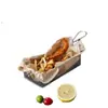 Talheres de Restaurante Ocidental, Pratos para Petiscos, Mini Cestas, Cestas de Ferro Forjado, Cestas de Fritura, Venda por Atacado e Dropshipping de Pratos para Petiscos Fritos