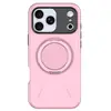 Funda para Teléfono Móvil Apple 18Promax Aplicable Transfronteriza con Soporte Giratorio y Succión Magnética Funda Protectora Anticaídas Iphone17Pm