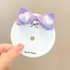 Grampo de Cabelo Infantil Grampo de Orelha de Gato para Bebê Acessório de Cabeça para Menininha Pegador Dopamina Grampo de Franja para Menina Fofa