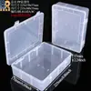 Caja de plástico transparente para accesorios de somier, caja de almacenamiento para piezas de baterías, caja de clasificación de herramientas