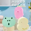 Esponja de baño para bebé esponja de baño de dibujos animados estropajo de baño Gris no daña la piel esponja para bebé patito amarillo pato pingüino