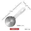 Fonte de Suprimento Direto com Furo para Pendurar Aço Inoxidável 60ml Colher de Medição Copo Medidor Farinha Leite em Pó Gadget de Medição para Confeitaria