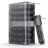 Organizador de Pastillas Negro de 21 Compartimentos para Siete Días a la Semana, Dispensador de Medicamentos de Plástico Portátil con Múltiples Compartimentos y Diseño a Prueba de Humedad