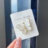 Broche Personalizado de Fabricante de Mariposa Fritilaria 2023 Broche de Nicho de Alta Gama para Mujer Corsage Accesorios para Ropa Suéter