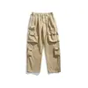 Pantalones Cargo Nuevos de Moda 2024 Pantalones Largos de Pierna Ancha Multibolsillos Estilo Funcional Alargamiento de Piernas Sueltos Adelgazantes