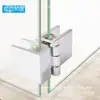 Bisagra para puerta de mueble de vino, bisagra de vidrio sin agujero, bisagra de vidrio engrosada para puerta de mueble, bisagra de 0 grados 90 grados 180 grados