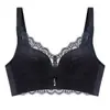 Lencería Sexy de Encaje para Mujer, Sin Cables, Sin Costuras, Transpirable, Sujetador Cómodo, Tipo de Ajuste para Pecho Pequeño, Ropa Interior Cómoda para Mujer