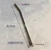 Acessórios para máquina de limpeza a vapor haste longa de aço inoxidável pistola de água 14 rosca interna pistola de limpeza haste curva de 90 graus pistola a vapor cabeça de cobre