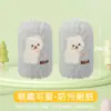 Mangas de Terciopelo para Niños de Invierno, Estilo Mediano y Corto, Cálidas y Resistentes a las Manchas, Mangas Protectoras para Bebés para el Jardín de Infancia, Mangas Protectoras Anti-Manchas para Otoño e Invierno