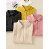 Camisa sin mangas de algodón y lino de color sólido simple y artística para mujer, blusa de lino casual de verano talla grande, top fino holgado de longitud media