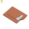 En stock Portapasaporte de Cuero Oblicuo al por Mayor Bolsa Portátil de Viaje para Guardar Pasaporte y Cambio Porta Tarjetas de Visita de Cabina