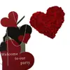 Configuración de Ambiente para el Día de San Valentín Propuesta en Interiores Confesión Romántica Decoración de Tienda en Centro Comercial Punto Fotográfico para Eventos Tablero KT
