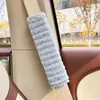 Chuva Azul Fofo Pelúcia Caixa de Lenços para Carro Desenho Animado Porta-Lenços de Carro Boneca de Pelúcia Dispenser de Lenços para Interior de Carro Tipo Pendente