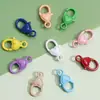Llavero Anillo Colgante Metálico Colorido de Caramelo Cadena para Teléfono Móvil Material DIY Anillo de Apertura por Resorte Accesorios de Cierre de Langosta