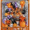 Feliz Halloween Set de Globos de Halloween en Español Suministros para Decoración de Fiestas Amazon Transfronterizo