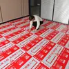Personalización DisponiblePelícula Protectora de Piso para Decoración, Cubierta de Piso Personalizada, Esterilla Protectora para Construcción de Azulejos, Engrosada con Algodón