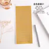 Adesivos para Planner Série Floral com Folha de Ouro e Prata, Números e Letras, Pequenos Adesivos Impermeáveis em PVC, Papel Material Guka Atacado