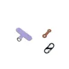 Lanyard para Teléfono en Stock Espaciador TPU Clip Adhesivo Suave Pegatina Trasera Ultradelgada Parche para Funda Universal Hebilla de Figura de Ocho Accesorio de Correa para Teléfono