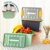 Caja de Almacenamiento Lekou Venta Caliente Caja de Almacenamiento de Juguetes y Snacks para Niños con Asa Caja de Almacenamiento para Ropa Interior de Hogar