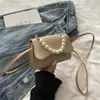 Bolso de noche de lujo ligero nuevo, bolso de mano simple con adornos de perlas, bolso de mano para mujer, adecuado para ropa formal y cheongsam, bolso cruzado de moda