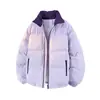 Chaqueta de algodón con cuello alto para hombre y mujer, nuevo estilo de invierno 2026, engrosada para abrigar, versátil, de corte holgado y adecuada para parejas