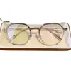 Ancho Total 140mm, Adecuado para Caras Redondas, Lentes para Miopía con Graduación, Incluye Plaquetas Nasales, Hace que el Rostro Parezca Más Delgado Sin Maquillaje, Montura Semi-Titanio con Plaquetas Nasales Tr