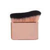 Brocha de Maquillaje, Brocha para Base, Base BB sin Marcas, Cepillo Corporal para Cuidado de la Piel, Aplicador de Crema Hidratante, Base de Maquillaje Líquida que no Absorbe el Polvo, Grande con Forma de Ola