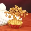 Árbol del Dinero de Fábrica Fuente Adornos que Traen Riqueza, Árbol de la Fortuna Lingote de Oro Plantas en Maceta, Regalos para Inauguraciones de Negocios y Mudanzas