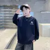 Tallas Medianas y Grandes para Niños 2026 Nuevo de Moda Genial Sudadera con Capucha de Manga Larga Cuello Redondo con Gorro y Estampado Otoño Casual Atractivo Moderno