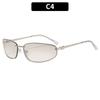Gafas de Sol Y2K New Millennium Spice Gafas de Sol de Moda Transfronteriza Europea y Americana Gafas de Sol de Metal de Alta Gama