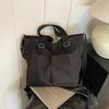 Bolsa Casual Moda Bolsa 2024 Verão Novo Elegante Cor Sólida Ombro Crossbody Bolsa Saindo para Consertar Lições Sacola