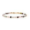 Pulseira de Pérola de Água Doce com Design Moderno, Pulseira de Pedras Semi-Preciosas Simples Personalizada, Joia Geométrica de Alto Padrão
