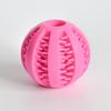 Fuga Bola de Sandía Mascota Perro Fuga Bola Limpieza Molar Juguete Interactivo Resistente al Desgaste Resistente a Mordidas Lavable a Máquina Juego para Perro