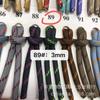 Familia Miu con 3 mm color 108 color punto de salto núcleo de poliéster envuelto en cuerda redonda cuerda para ropa sombrero cuerda para pantalones (longitud ilimitada)