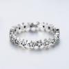 Anillo de Dedo Índice Apilable de Diamantes con Forma de Estrella de Gypsophila s925 Personalizado para Mujer Joyería de Moda Simple y Fresca que Combina con Todo