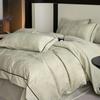 Lujo Ligero Pluma Cero Aire Cepillado Cama Sábanas Juego de Cuatro Piezas Sensación de Pluma Ligera Funda Nórdica de Gama Alta Cama Sábanas Ropa de Cama
