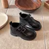 Zapatos Escolares Negros de Charol para Niñas Estilo Academia Suela Suave Otoño Nuevos Zapatos 2026 Nuevos Zapatos de Princesa