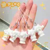 Cordón para Colgante Pequeño con Acabado Afelpado (120 Piezas con Soporte) Llavero DIY Cadena para Teléfono Colgante para Bolso