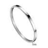 Pulsera Transfronteriza de Acero Inoxidable para Mujer, Pulsera de Joyería de Acero de Titanio, Estilo Sencillo Europeo y Americano, Joyería de Oro de 18K, Joyería Versátil de Lujo Ligero