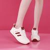 Zapatillas Ligeras para Mujer con Sensación de Caminar sobre las Nubes, Nuevas Primavera 2026 Versátiles de Cuero Suela Suave Antideslizantes Zapatos Forrest Gump L903