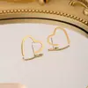 Nuevo collar de acero inoxidable en oro de 18 quilates para mujer, conjunto con cadena de clavícula francesa y diseño de nicho a juego.
