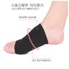Vendaje Elástico Calcetines de Arco Hombres y Mujeres Pie Plano Deportes Antideslizante Anti-Fricción sebs Almohadilla Ortopédica para el Arco del Pie Agujero Transpirable Almohadilla Central para el Pie